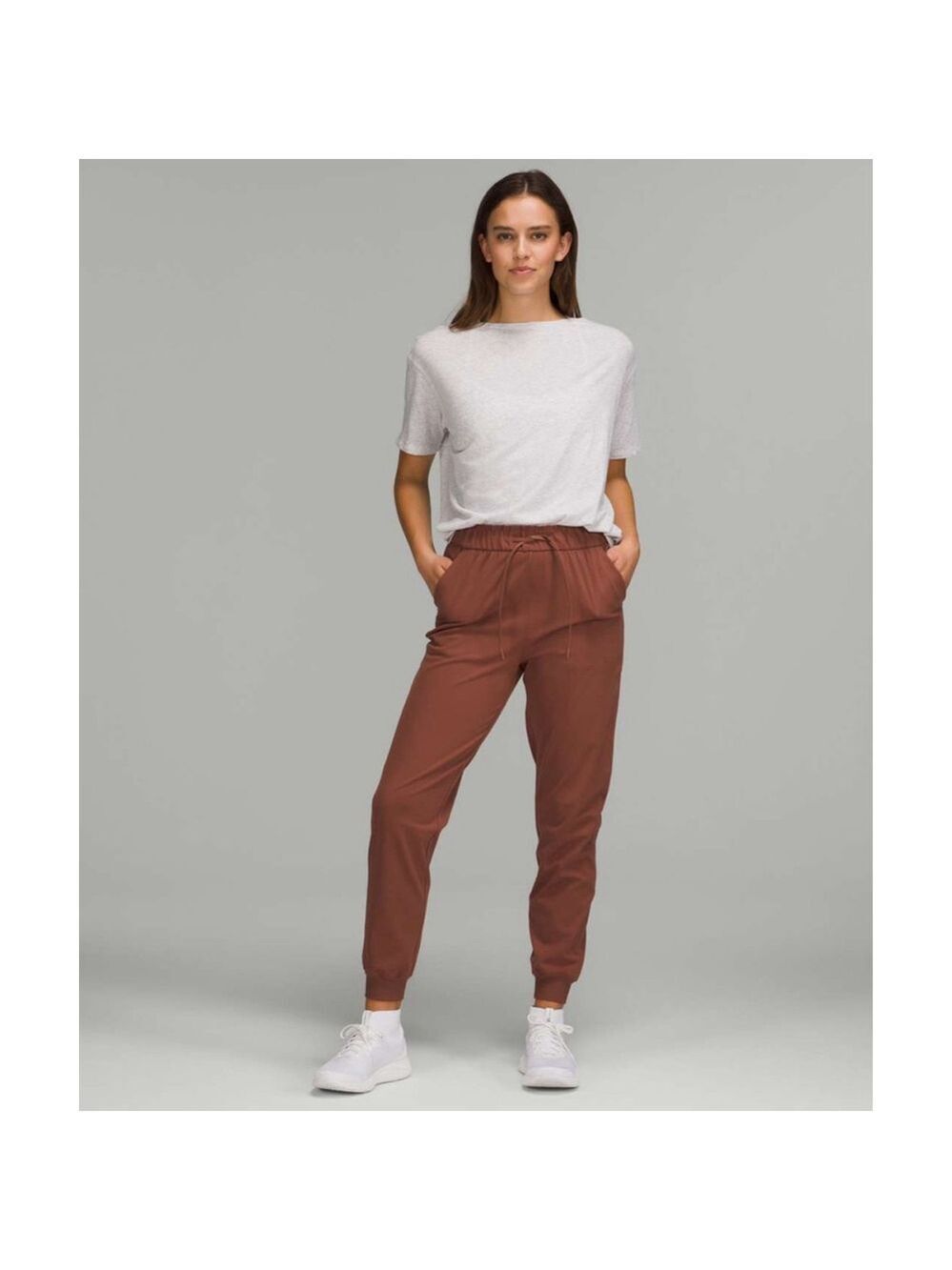 Lululemon Stretch High Rise Jogger Rust Copper Size 2